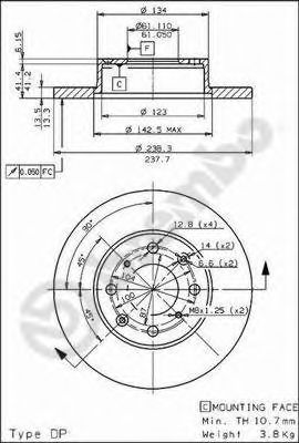 Disc frana