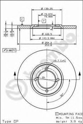 Disc frana