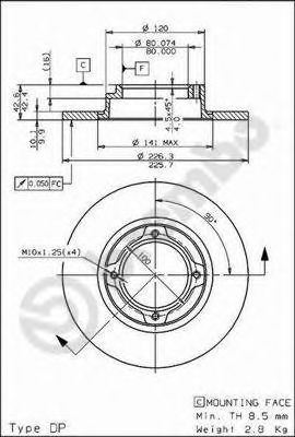 Disc frana