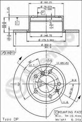 Disc frana