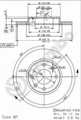 Disc frana