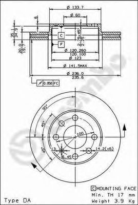 Disc frana