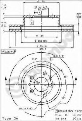 Disc frana