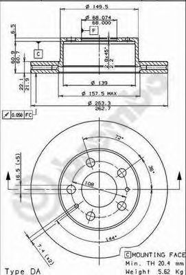 Disc frana