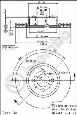 Disc frana