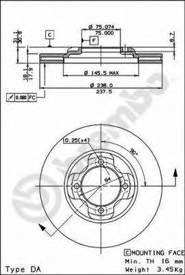 Disc frana