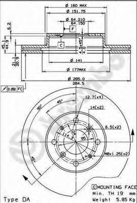 Disc frana