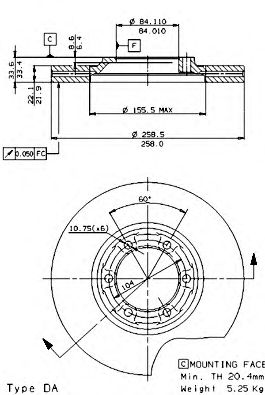 Disc frana