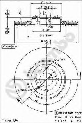 Disc frana