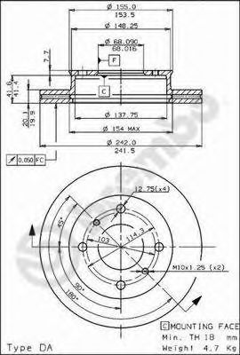 Disc frana