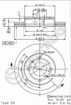 Disc frana