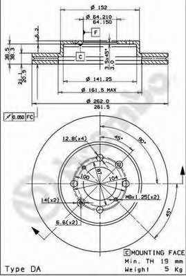 Disc frana