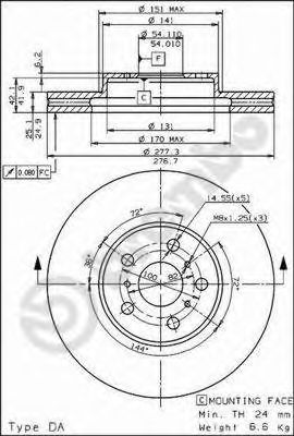 Disc frana