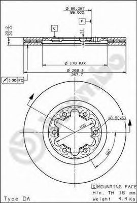 Disc frana