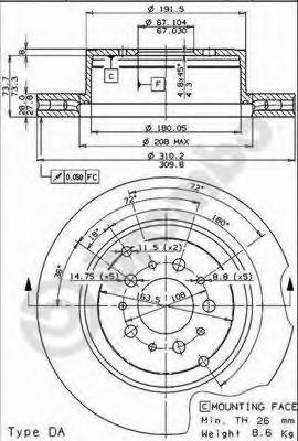 Disc frana