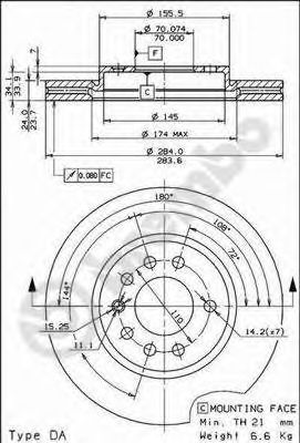 Disc frana