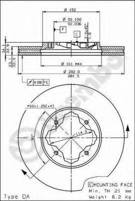 Disc frana