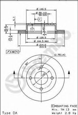 Disc frana