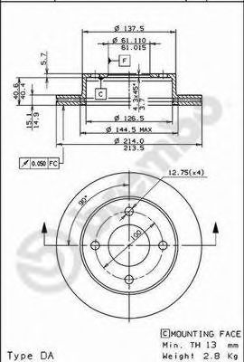 Disc frana