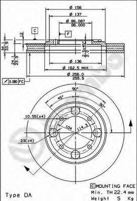 Disc frana