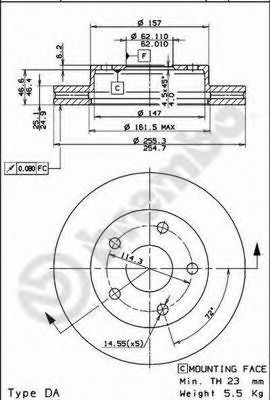 Disc frana