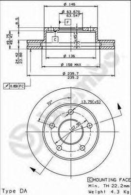 Disc frana