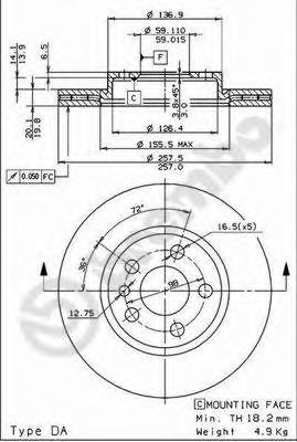 Disc frana