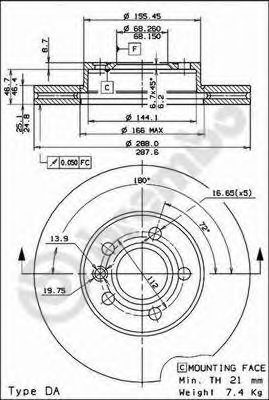 Disc frana