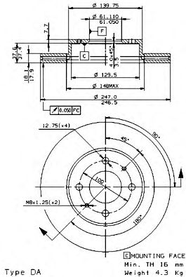 Disc frana