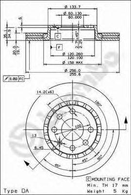 Disc frana