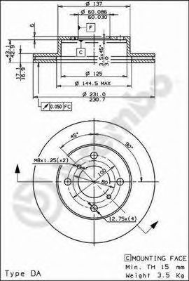 Disc frana