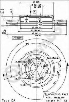 Disc frana