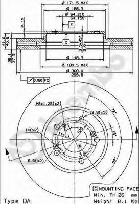 Disc frana