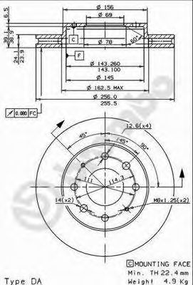 Disc frana