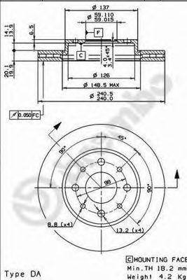 Disc frana