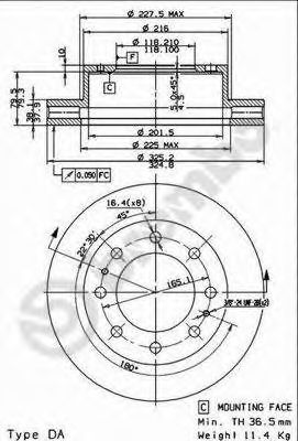 Disc frana