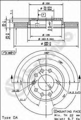 Disc frana