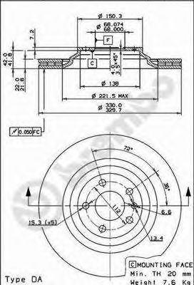 Disc frana