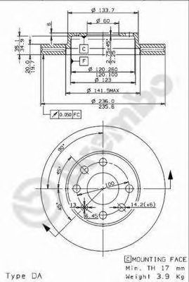 Disc frana