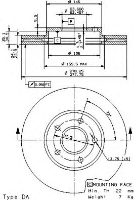 Disc frana