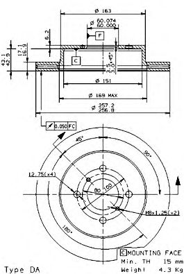 Disc frana