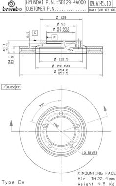 Disc frana