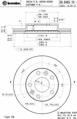 Disc frana