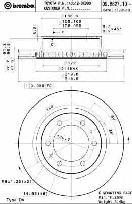 Disc frana