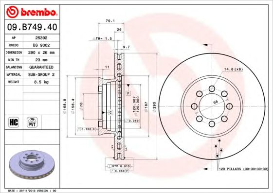 Disc frana