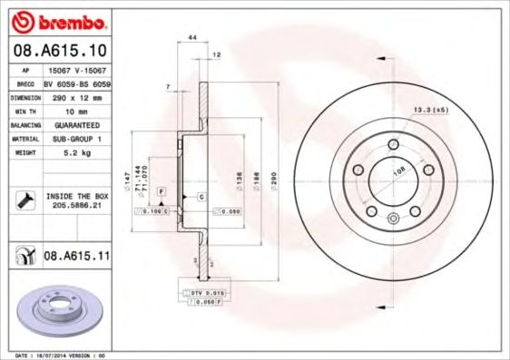 Disc frana