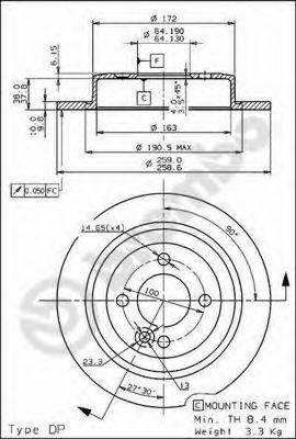 Disc frana