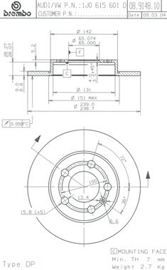 Disc frana