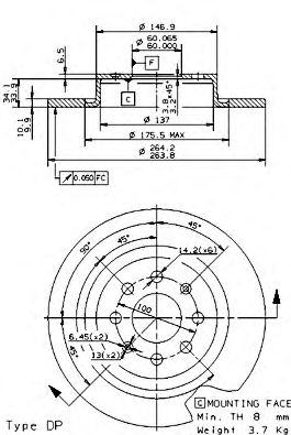 Disc frana