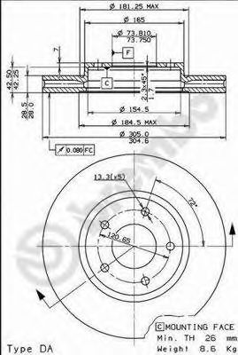 Disc frana